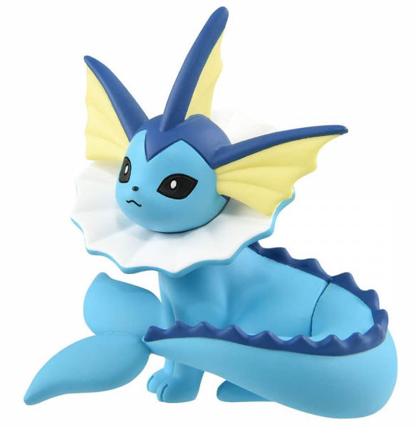 Pocket Monster Moncolle Select Vaporeon Pokemon Takara Tomy Anime Figure Toy Au