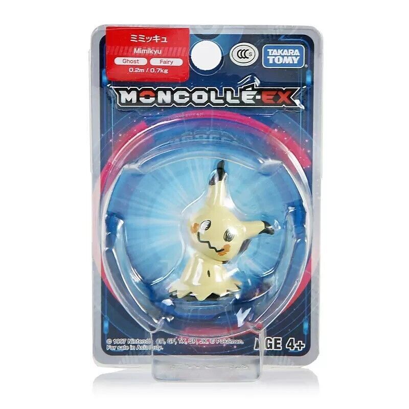 Pokemon action figures Takara Tomy Moncolle EX MS MC Toy gift model game cards