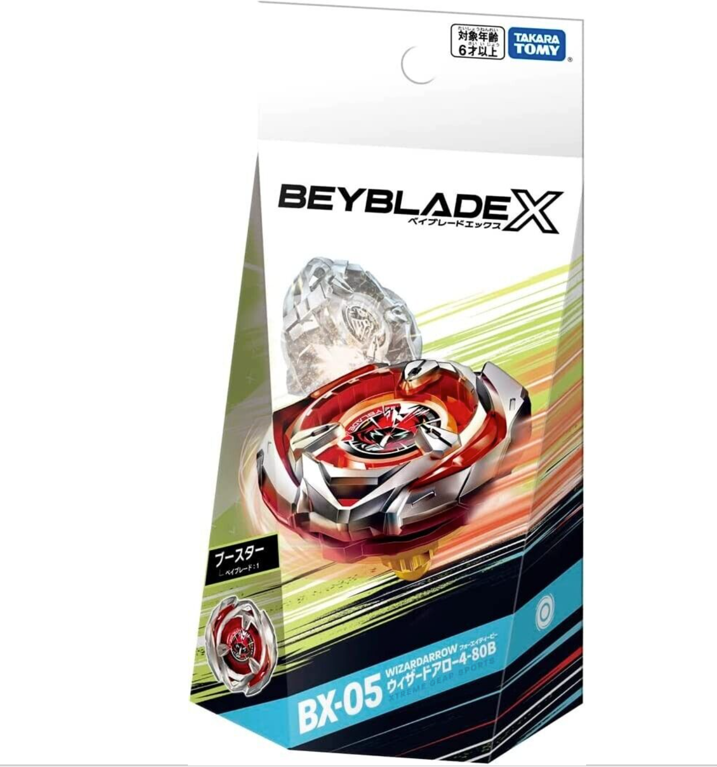 BEYBLADE X BX-05 Booster Wizardarrow 4-80B Takara Tomy BeybladeX BX05 BX 05 2023