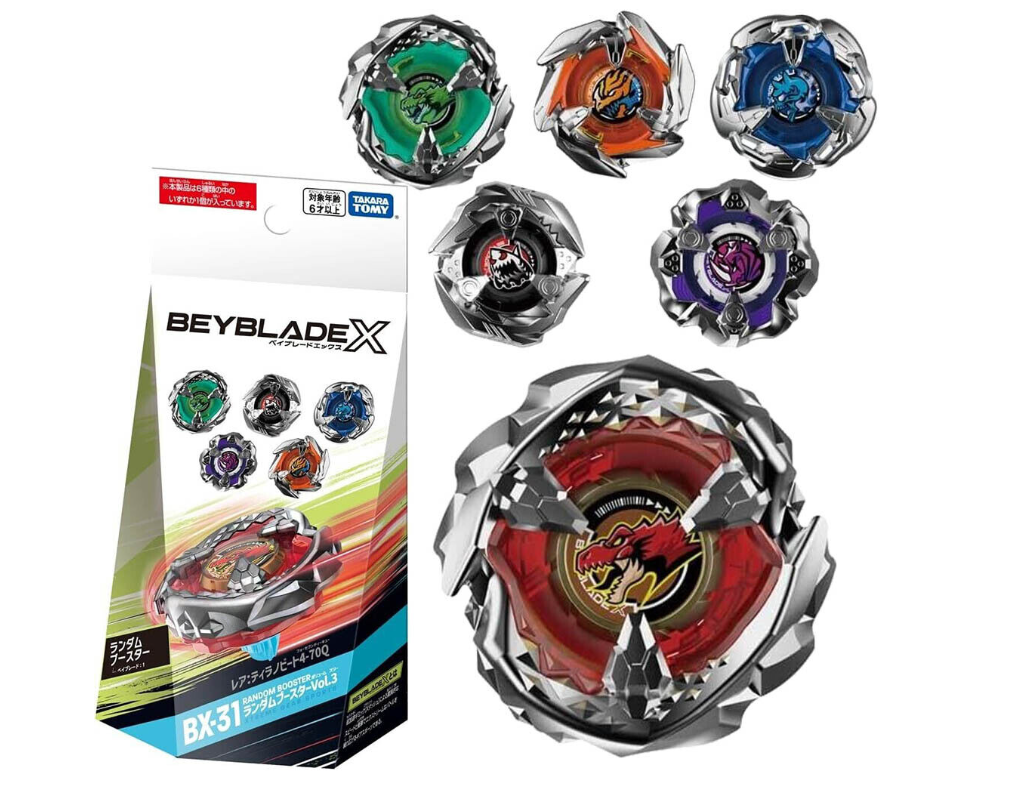 Takara Tomy Beyblade X BX-31 Random Booster Vol.3 6 types Full Set bx31 New Au