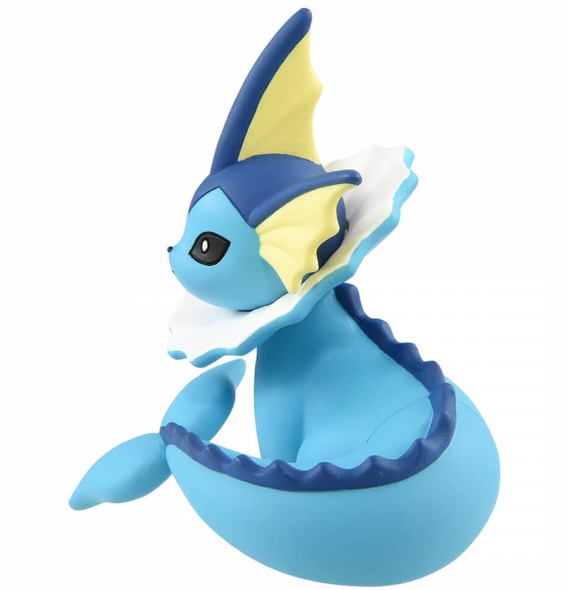 Pocket Monster Moncolle Select Vaporeon Pokemon Takara Tomy Anime Figure Toy Au