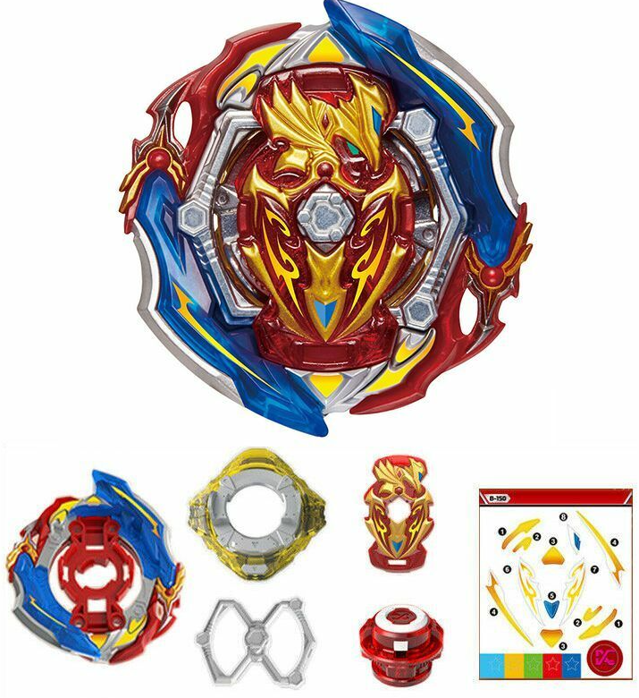 Takara Tomy Beyblade X Burst DB Superking GT Cho-Z  God Launcher Toy Gift BX-01