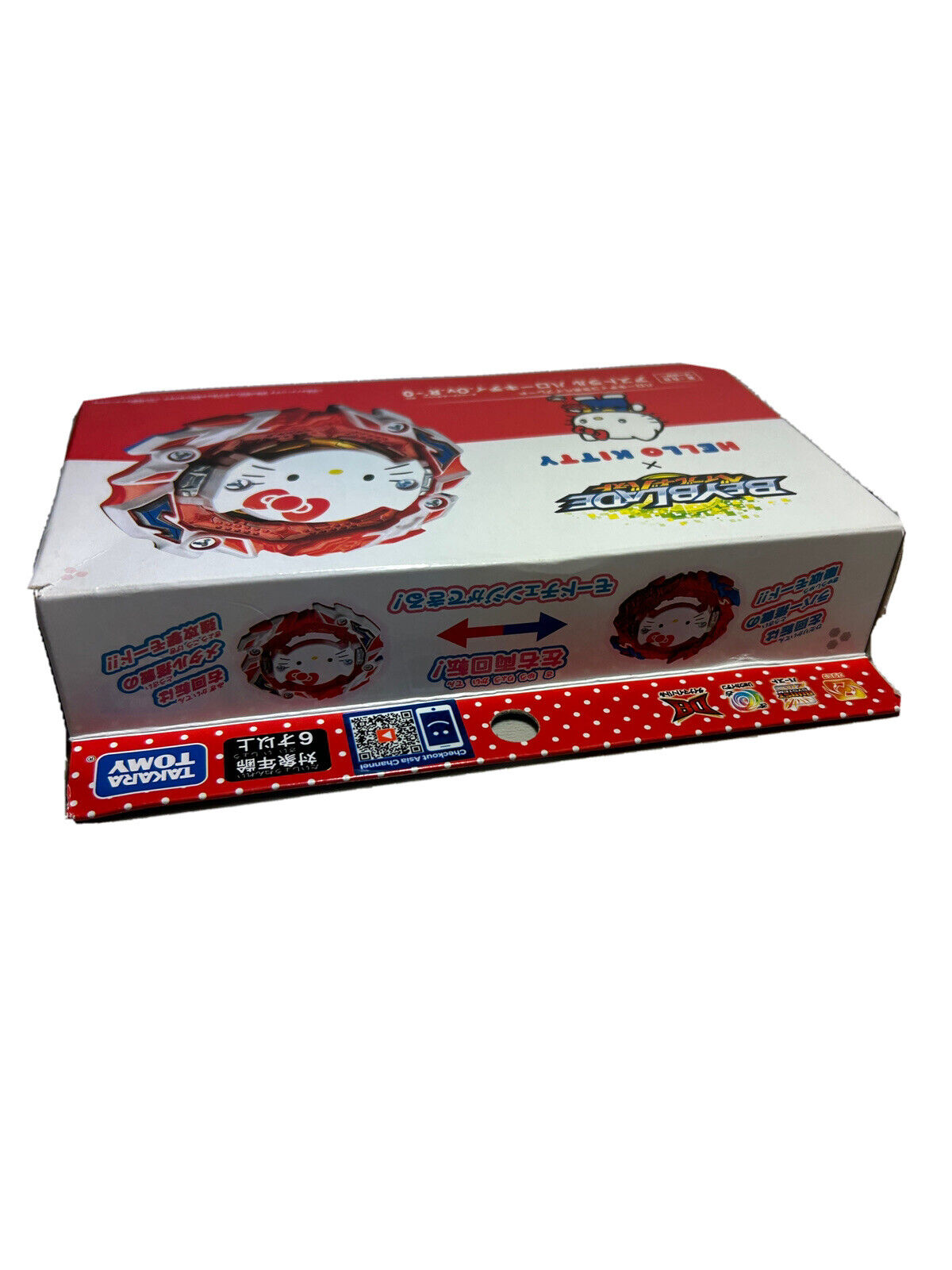 Beyblade Burst B00 Hello Kitty Left Right Spin Takara Tomy B-00 B 00 Hellokitty