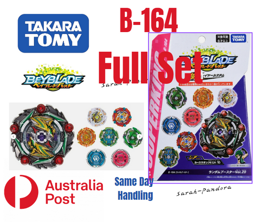 Full Set Takara Tomy Beyblade Burst B-164 Random Booster Vol.20 Curse Satan b164