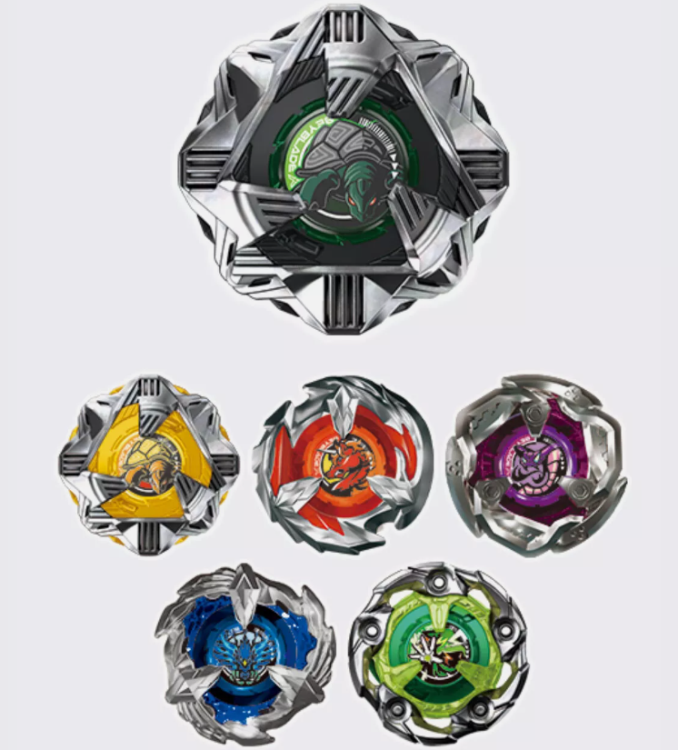 TAKARA TOMY Vol.4 Full Set Metal Booster GT Beyblade X BX-35 Official bx 35 AU