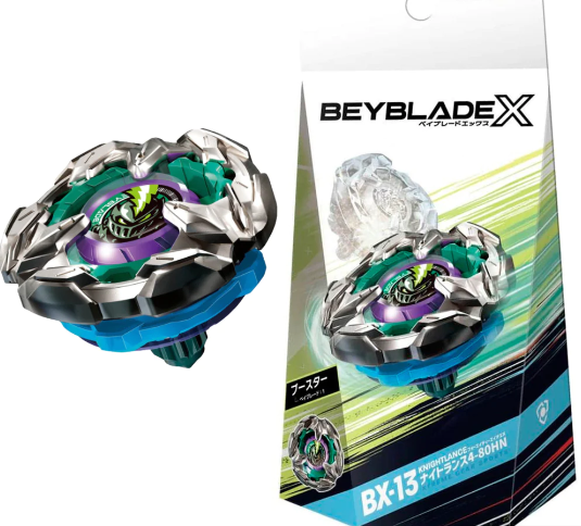 Original Takara Tomy Beyblade X Booster BX-13 Knight Lance 4-80HN NEW bx13 Au