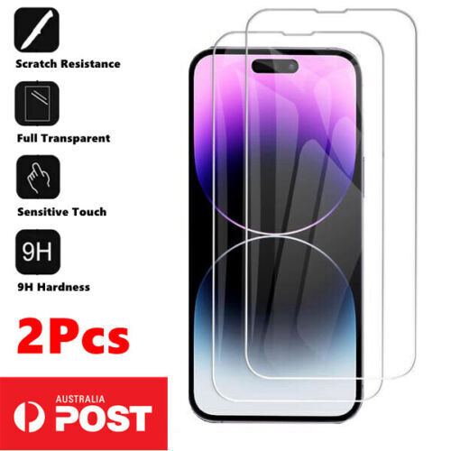 3X Tempered Glass Screen Protector For iPhone 14 13 12 11 Pro Max 7 8 PLUS X XR