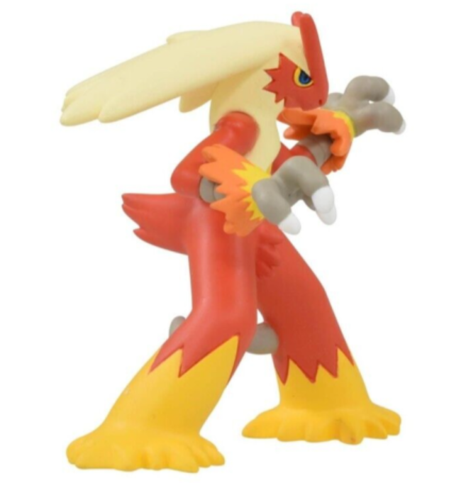 MS-38 Blaziken Pokemon action figures Takara Tomy Moncolle cards MC EX