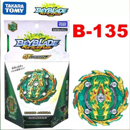 Takara Tomy Beyblade GT B-135 Booster Bushin Ashura Hr Kp Ten B135 Burst DB X !!