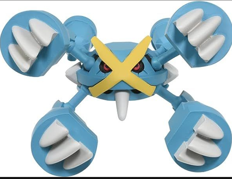 Pokemon Mega Metagross Takara Tomy 2" Figure Moncolle Series MS-31 #ms31 New Au