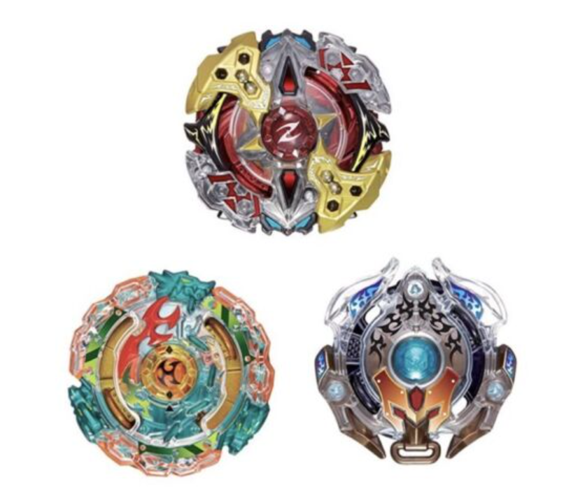 Takara Tomy Beyblade Burst B-90 3on3 Booster Set Zeus + Kerbeus + Minoboros b90