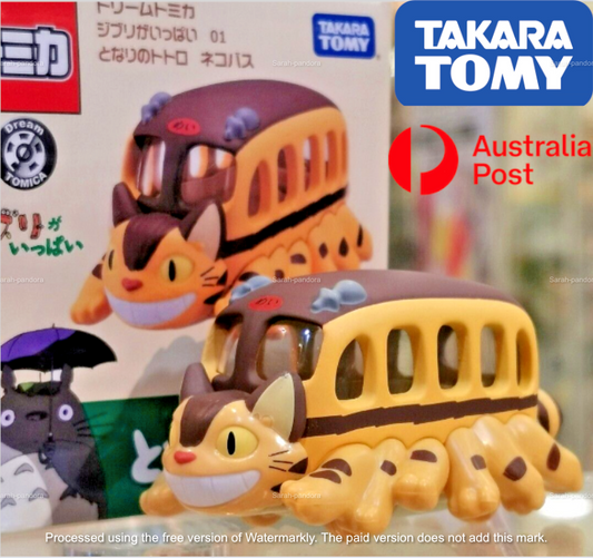 Totoro Tomy Takara VH Dream Tomica Studio Ghibli Cat Bus Vehicle  diecasts