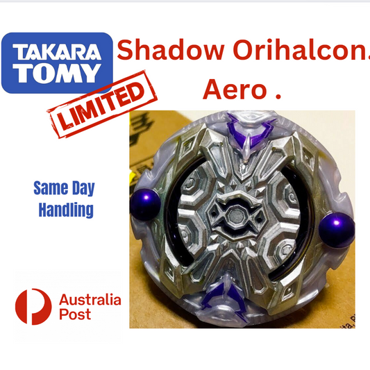 TAKARA TOMY Beyblade corocoro comic Shadow Orihalcon. Aero . Byte JAPAN limited