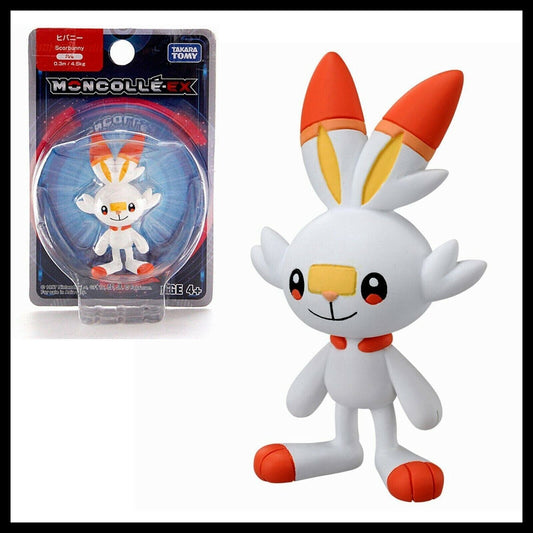 Moncolle MC EX-75 Scorbunny Takara Tomy Pokemon Pocket  Monster Figure #75 cards