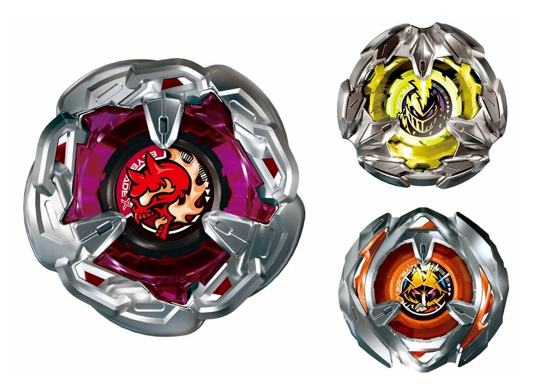 Takara Tomy Beyblade X Booster BX-21 Hells Chain Deck Set bx21 New Au