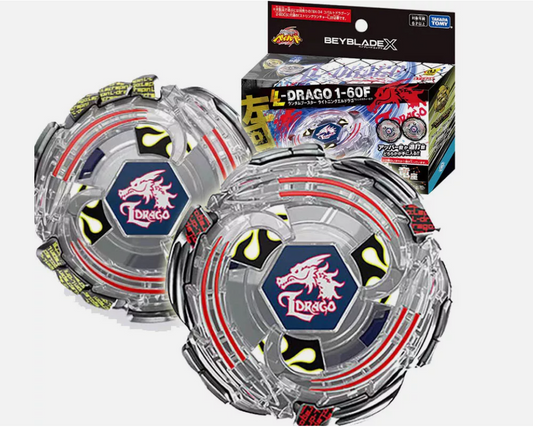 TAKARA TOMY Lightning L-Drago 1-60F Beyblade X BX-00 Official New Au bx00