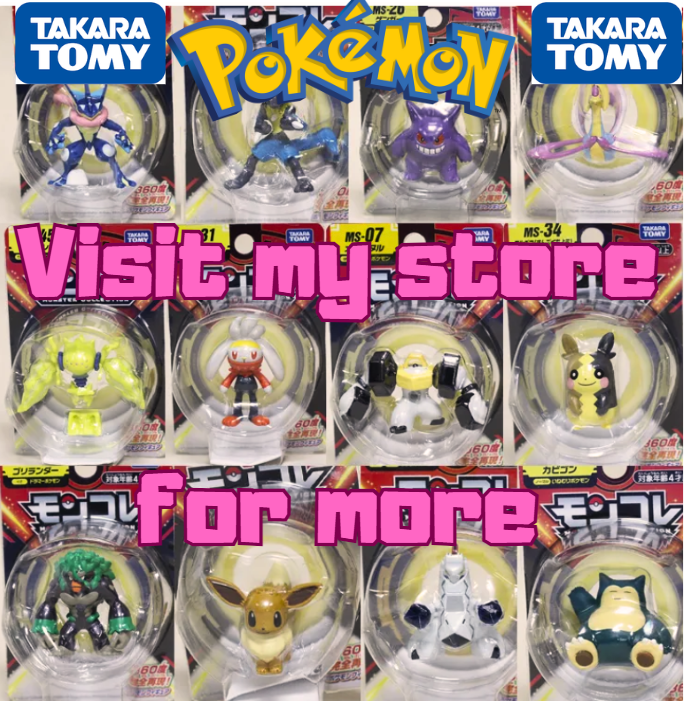 MS-29 Riolu Pokemon action figures Takara Tomy Moncolle cards MC EX