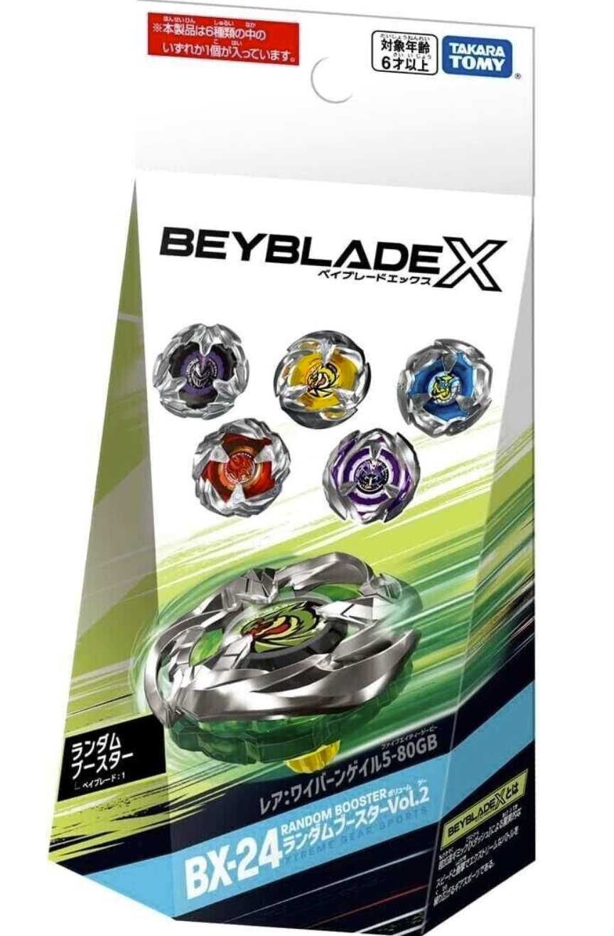 Takara Tomy Beyblade X | BX-24 Random Booster Vol. 2 - Full Set With Box NEW AU