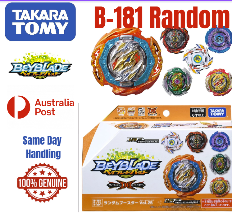 Takara Tomy Beyblade Burst Booster B-181 Random Booster Vol. 25 New R b181 New