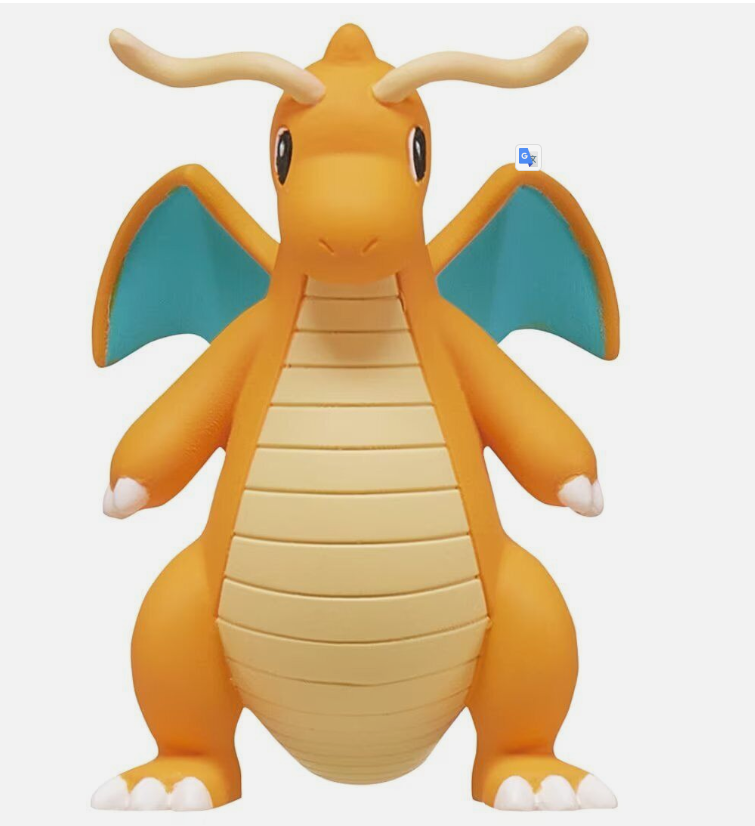 Takara Tomy Pokemon Moncolle - MS-25 Dragonite Box Packing 4CM Mini Figure #25