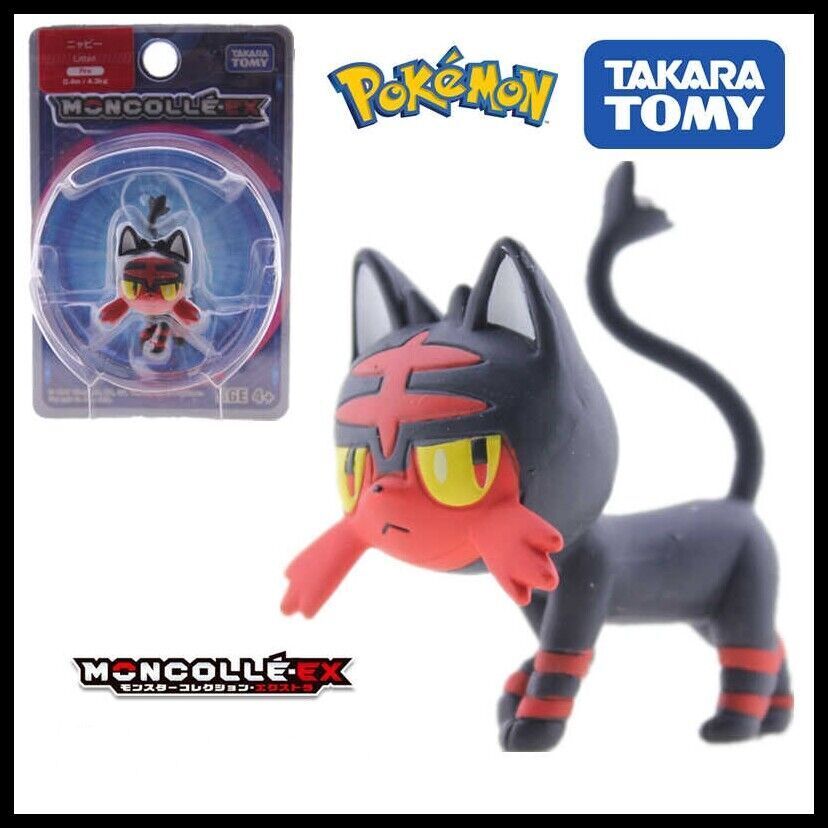 Pokemon action figures Takara Tomy gift model Toy  game cards  Moncolle EX MS MC