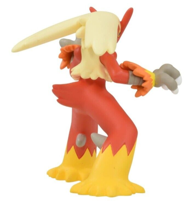 MS-38 Blaziken Pokemon action figures Takara Tomy Moncolle cards MC EX