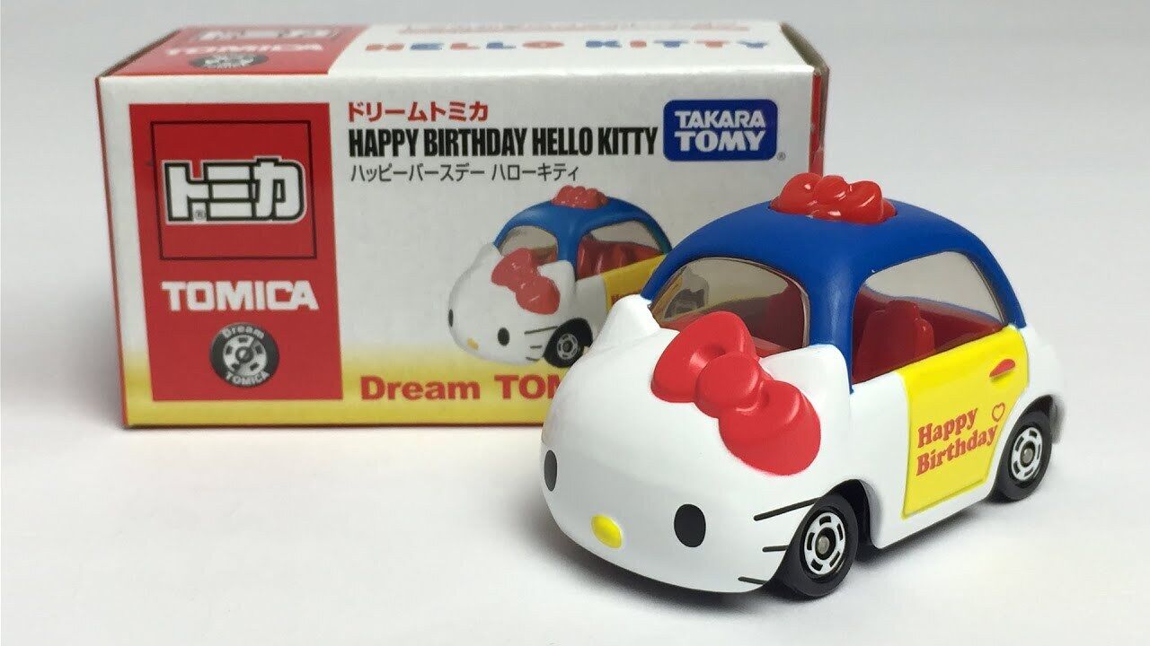 Takara Tomy Dream Tomica Sanrio Hello Kitty Apple Carry Truck model car AusPost