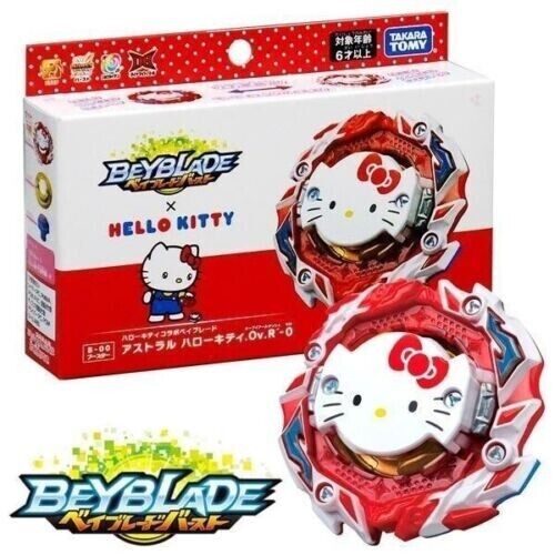 Beyblade Burst B00 Hello Kitty Left Right Spin Takara Tomy B-00 B 00 Hellokitty