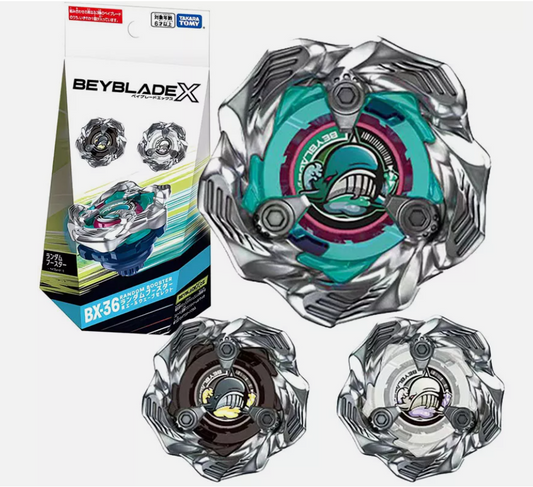 TAKARA TOMY Whale Wave Full Set  Booster GT Beyblade X BX-36 Official New bx36