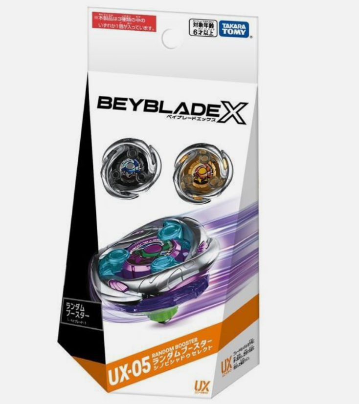 Takara Tomy Beyblade X UX-05 Random Booster Vol.1 Shinobi Shadow  (1 ONLY) ux05