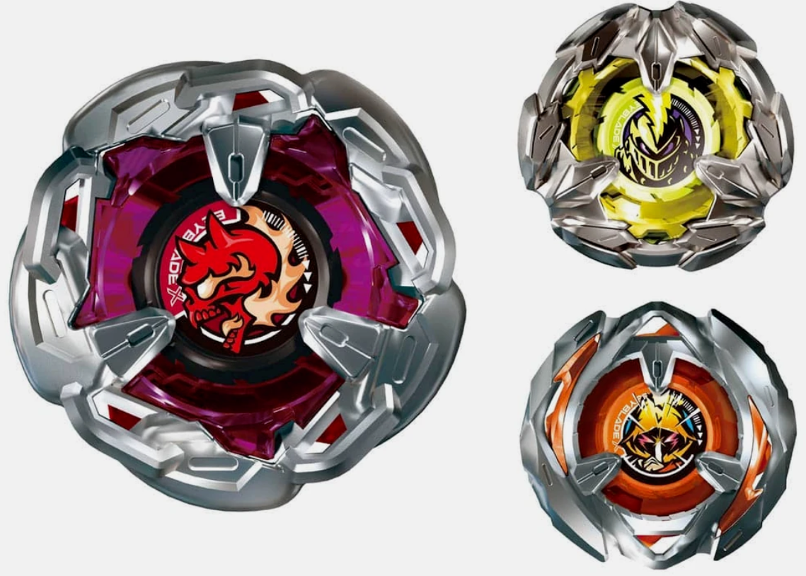 Takara Tomy Beyblade X Booster BX-21 Hells Chain Deck Set NEW AU bx21