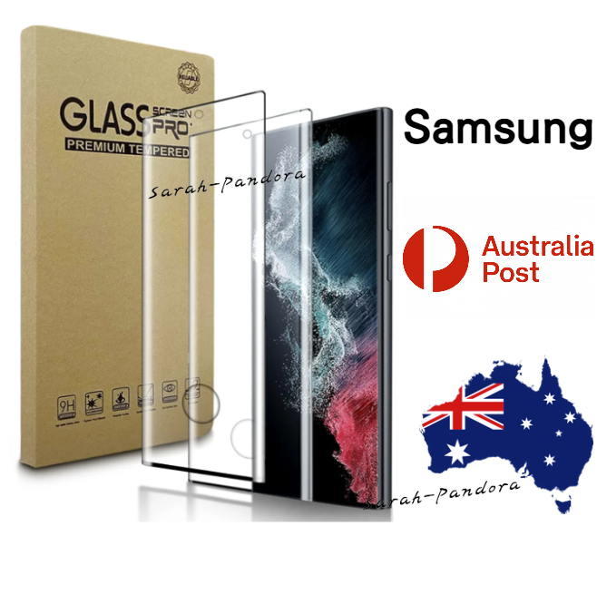 2X Samsung Galaxy S23FE S21 S22 A73 A71 A54 A42 Tempered Glass Screen Protector