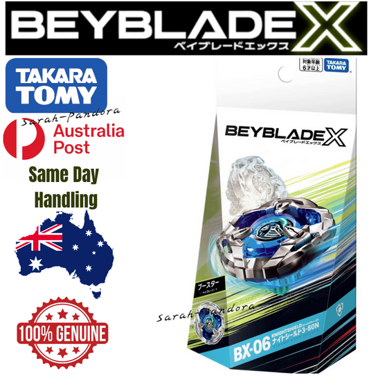 BX06 BX 06 BEYBLADE X BX-06 Booster Knightshield 3-80N Takara Tomy Beyblade 2023