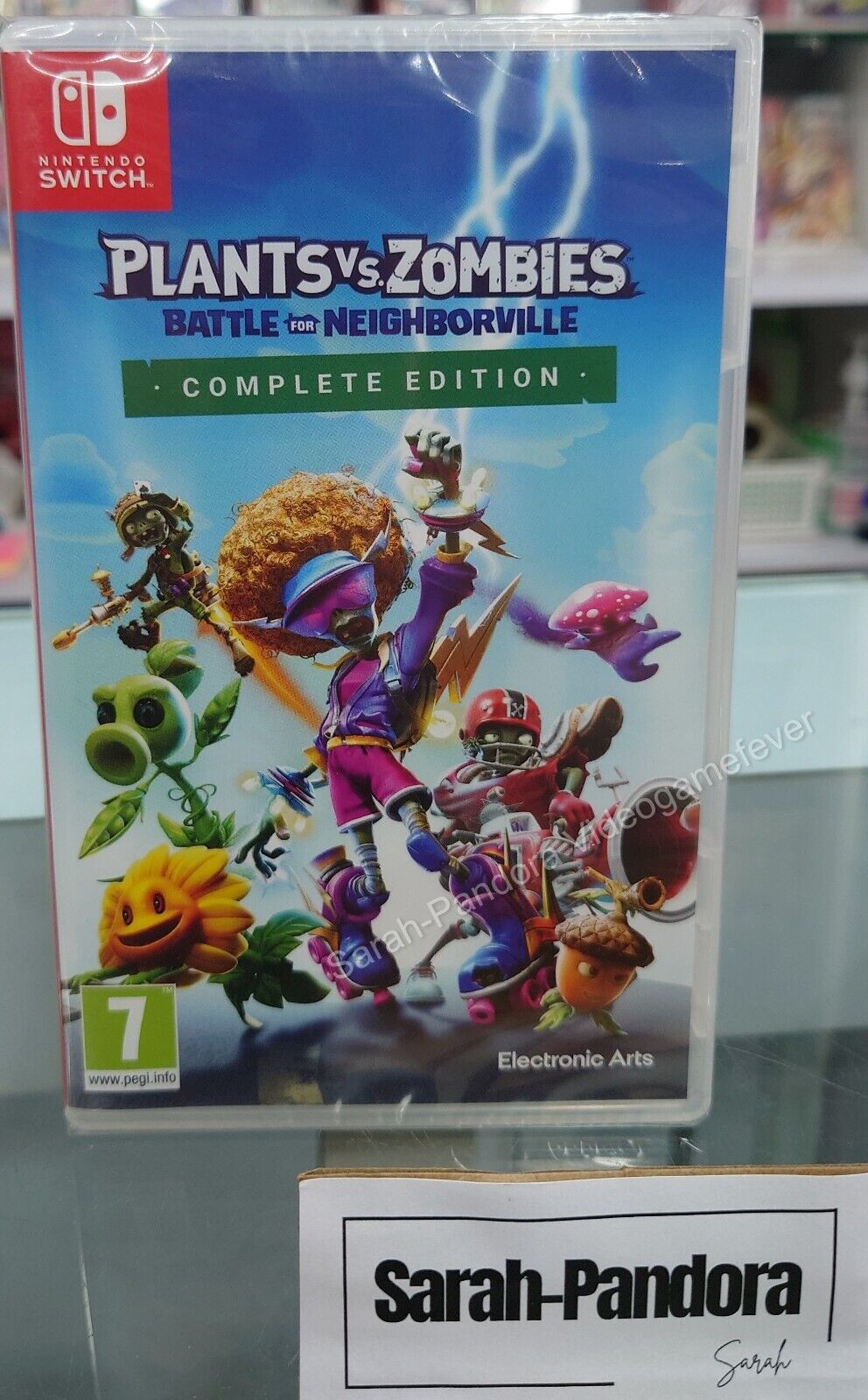 Plants vs Zombies Battle for Neighborville Complete Nintendo Switch Games Fight