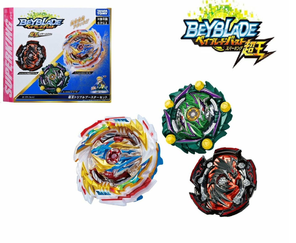 Takara Tomy Beyblade X Burst DB Superking GT Cho-Z  God Launcher Toy Gift BX-01