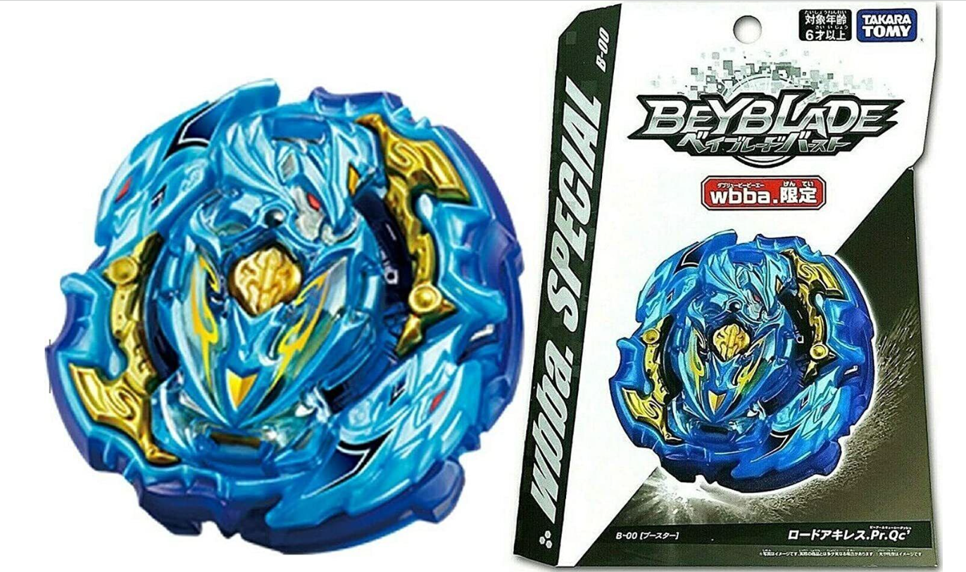 Takara Tomy Beyblade Burst Wbba B-00 Booster Lord Achilles.Pr.Qc' Brand New AU