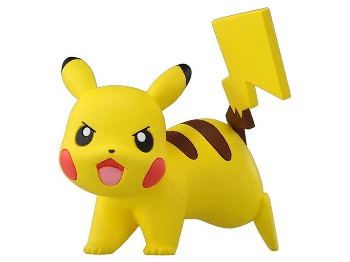 Moncolle FG Pokemon MC EX Figure-26 Pikachu Battle (Asia VER.) doll cards New AU