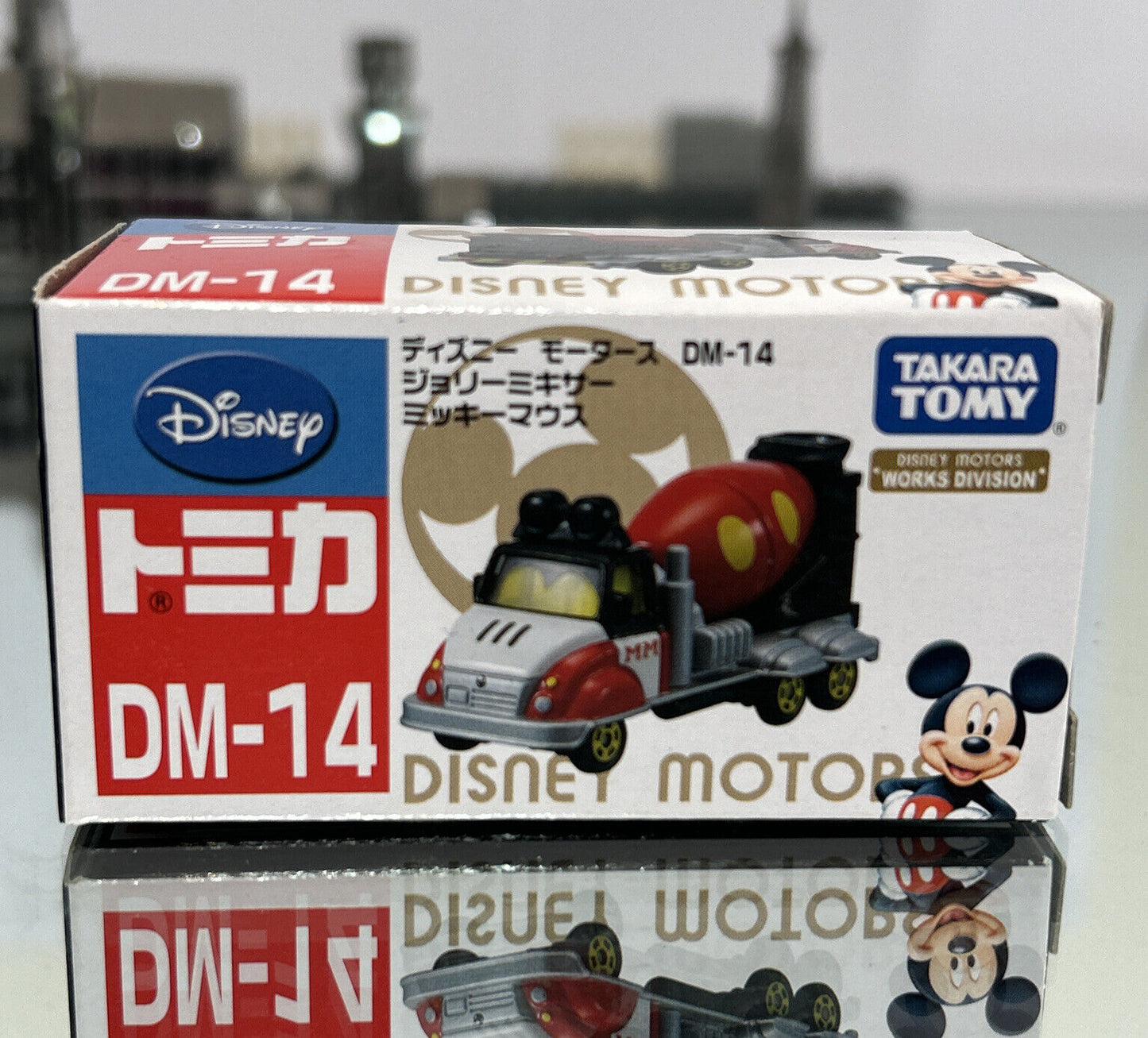 Mickey Mouse Disney Motors DM-14 Tomica Takara Tomy Japanese Toy From Japan F/S