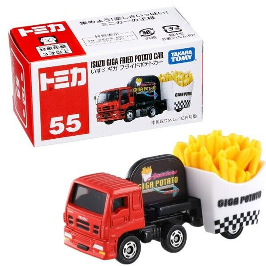 TAKARA TOMY TOMICA BX055 Isuzu Giga Fried Potato  No 55  2014 1/64 Diecast Car