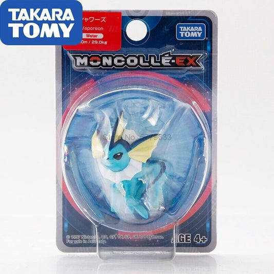 Moncolle MC Vaporeon Takara Tomy Pokemon Monster Action Figure Cards AU NEW Toy