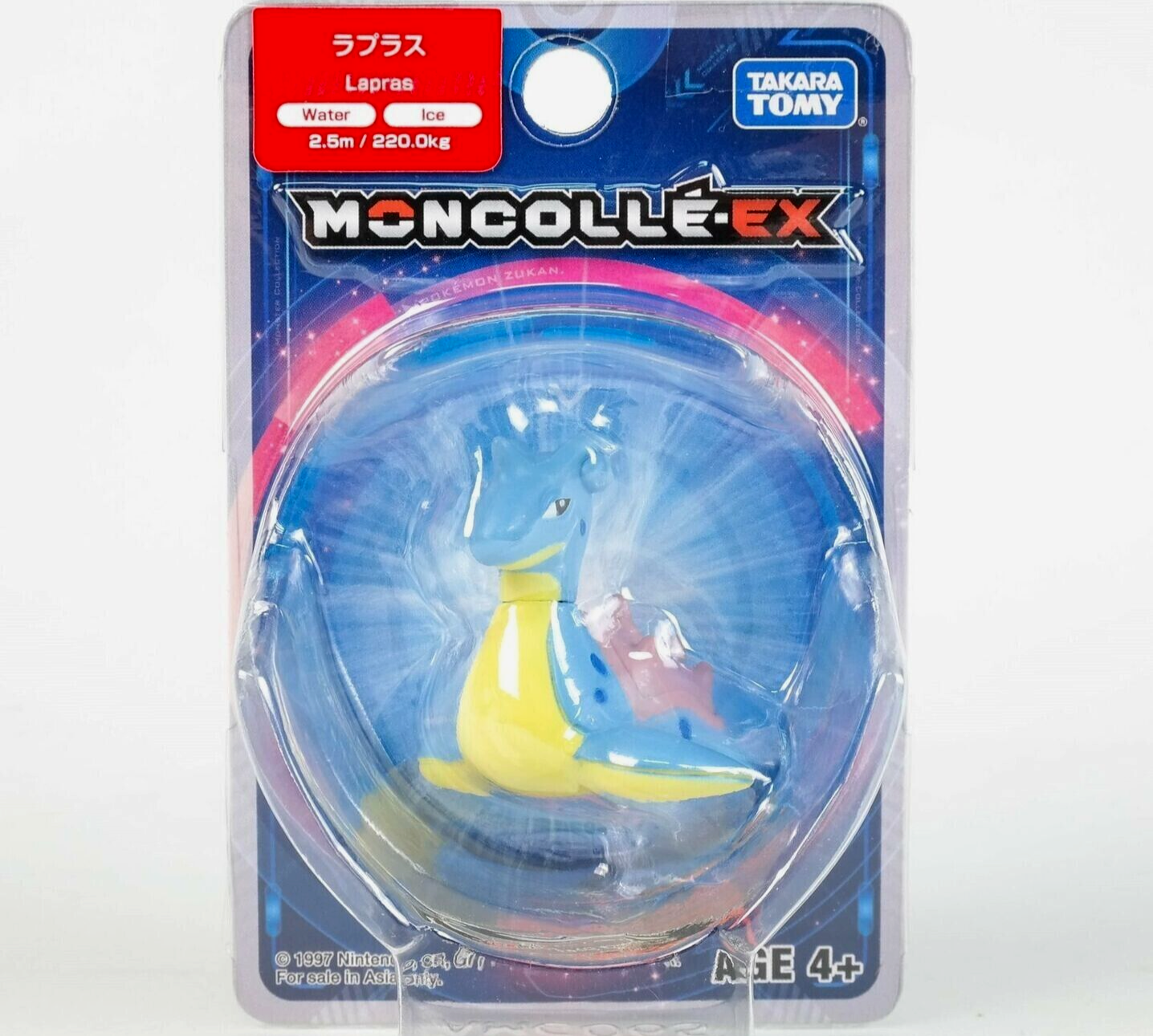 Lapras Takara Tomy Pokemon Action Figure MC  EX-65 Pocket Monster Moncolle Cards