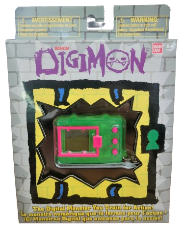 Bandai Digimon Tamagotchi Original 20th Anniversary Digital Monster Pet Green