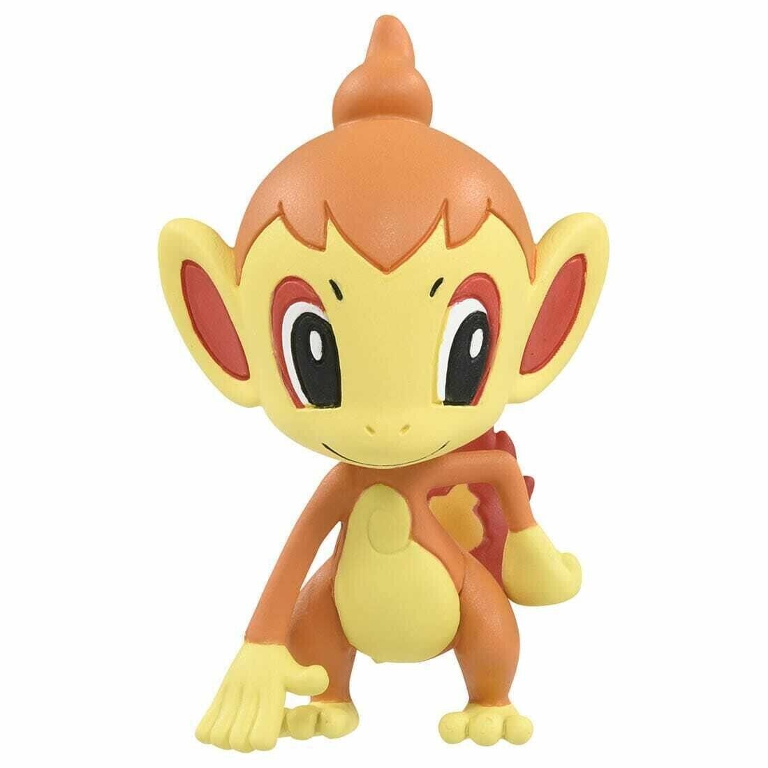 Moncolle FG Pokemon  MC EX Figure-35 Chimchar (Asia VER.) doll cards toy New AU