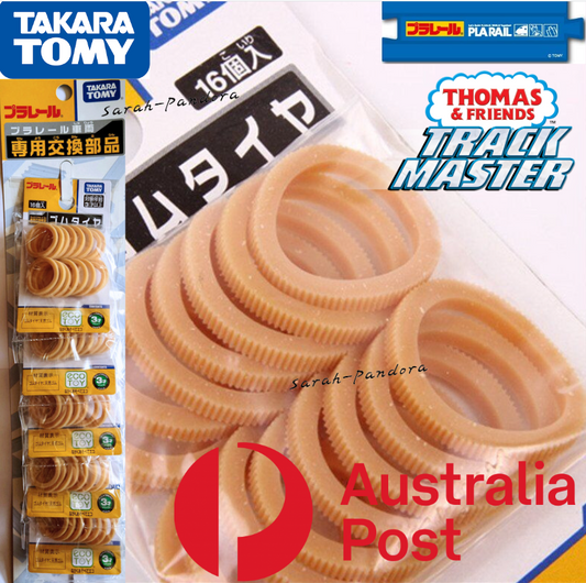 Tomy Thomas Train Rubber Tire Tyre 16pcs Plarail Repair Parts TAKARA traction