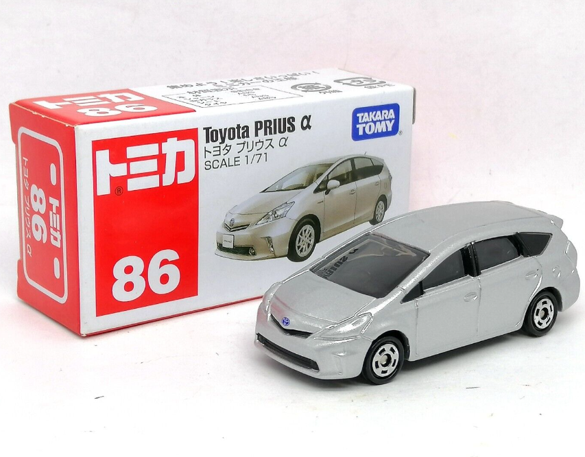 Tomica No.86 Toyota Prius Alpha α Miniature Car Takara Tomy Diecast Model Rare