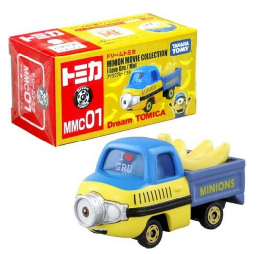 Takara Tomy Dream Tomica MMC-01 Minion Movie Collection I Love Gru Mel Diecast