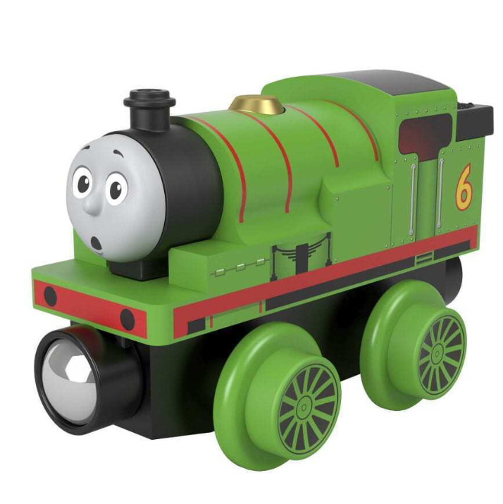 Thomas & Friends Wooden Railway Percy Engine Fisher Price Train New and MATHBJ86