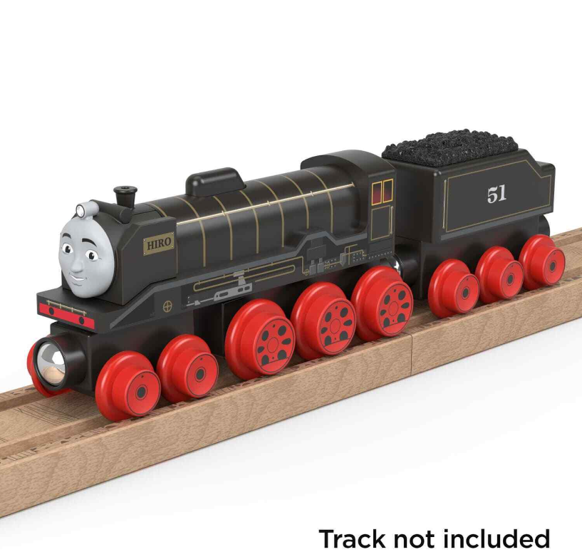 Thomas & Friends Wooden Railway Hiro Train Engine Coal Car Mahbk11 Fisher Price