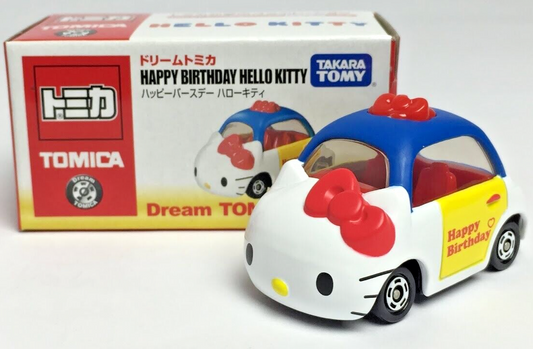 Tomica Dream Tomica Happy Birthday HELLO KITTY Asia Version New