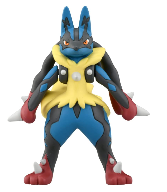 Takara Tomy MS-52 Pokemon Moncolle EX Mega Lucario Figure ms52 MC EX  toy gift